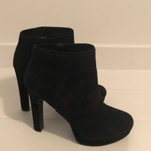 Gianni Bini Suede Platform Boots